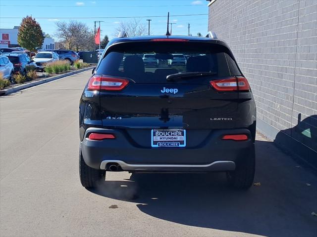 used 2017 Jeep Cherokee car, priced at $13,899