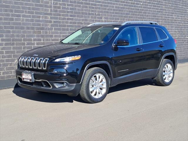 used 2017 Jeep Cherokee car, priced at $13,899