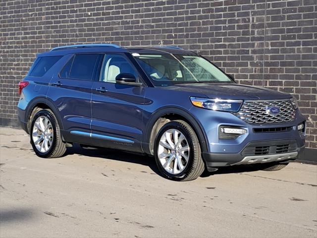 used 2021 Ford Explorer car, priced at $31,499