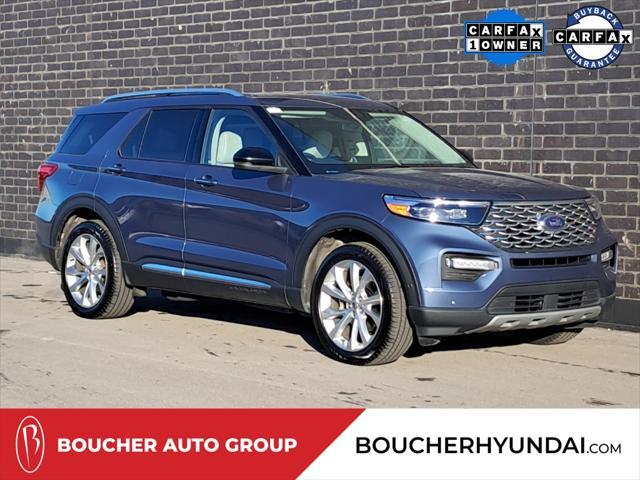 used 2021 Ford Explorer car, priced at $32,299