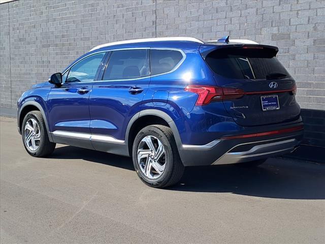 used 2021 Hyundai Santa Fe car, priced at $23,879