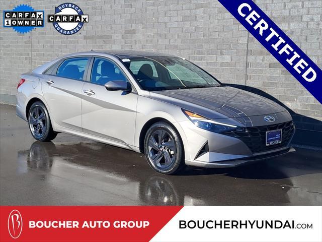 used 2022 Hyundai Elantra car, priced at $18,579