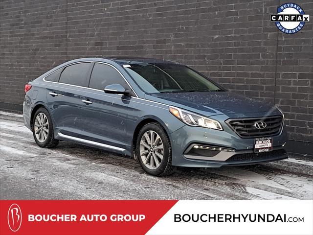 used 2017 Hyundai Sonata car, priced at $16,379