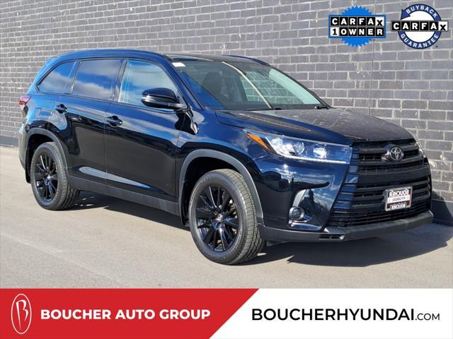 used 2019 Toyota Highlander car, priced at $24,939