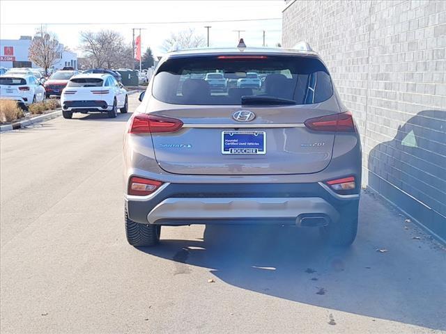 used 2019 Hyundai Santa Fe car, priced at $23,999