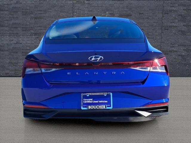 used 2022 Hyundai Elantra car, priced at $19,219