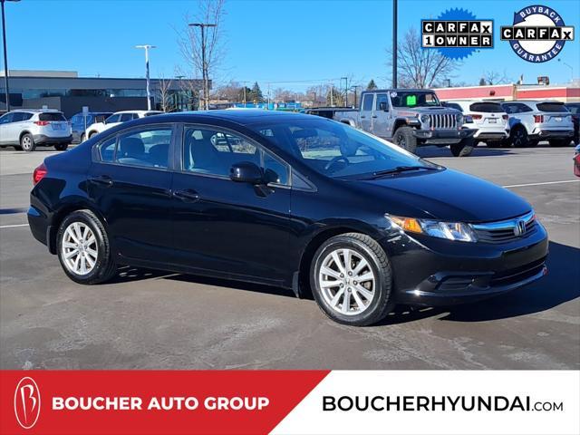 used 2012 Honda Civic car, priced at $12,499