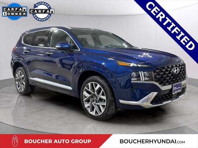 used 2022 Hyundai Santa Fe car, priced at $26,999