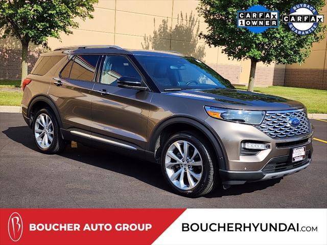 used 2021 Ford Explorer car, priced at $32,159