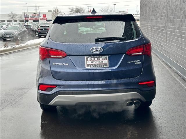 used 2018 Hyundai Santa Fe Sport car, priced at $18,479