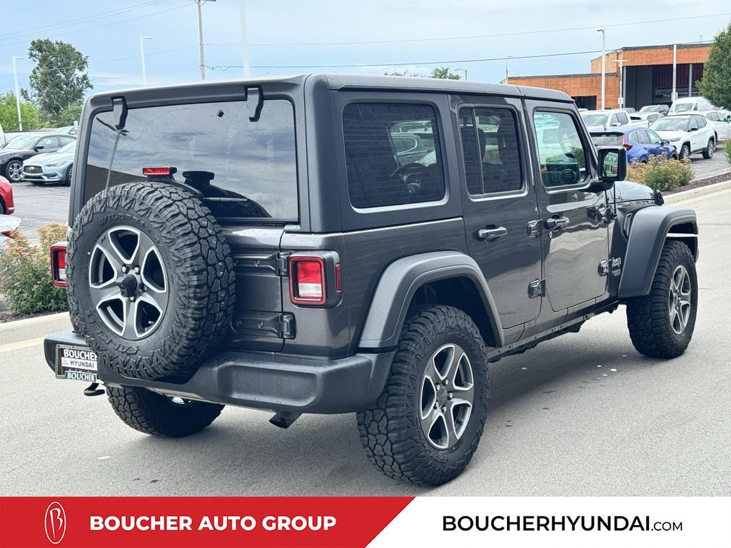 used 2020 Jeep Wrangler Unlimited car, priced at $23,719
