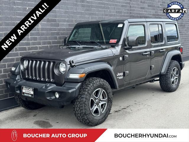 used 2020 Jeep Wrangler Unlimited car, priced at $23,719