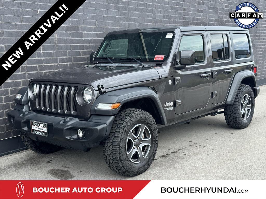 used 2020 Jeep Wrangler Unlimited car, priced at $23,719