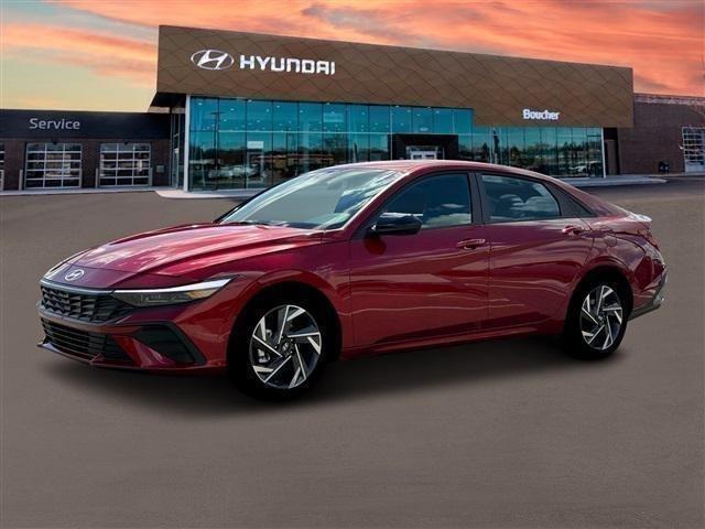 new 2025 Hyundai Elantra car, priced at $24,555