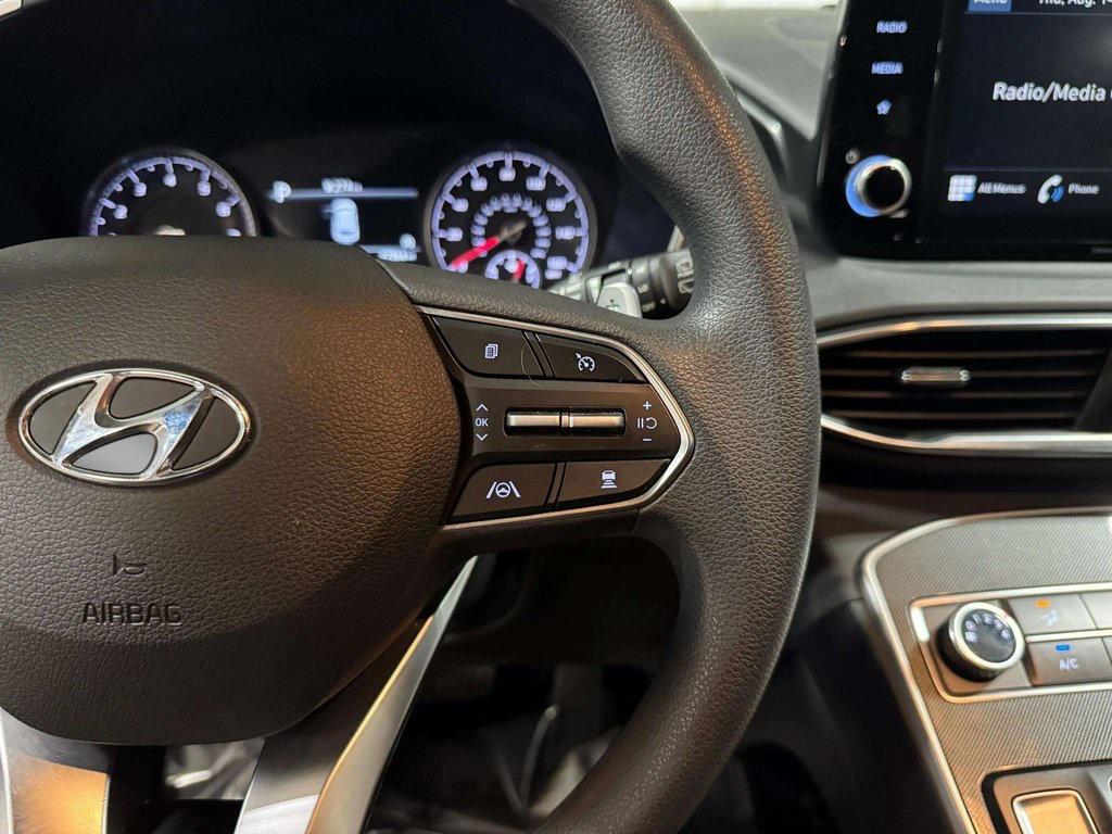 used 2021 Hyundai Santa Fe car, priced at $24,489
