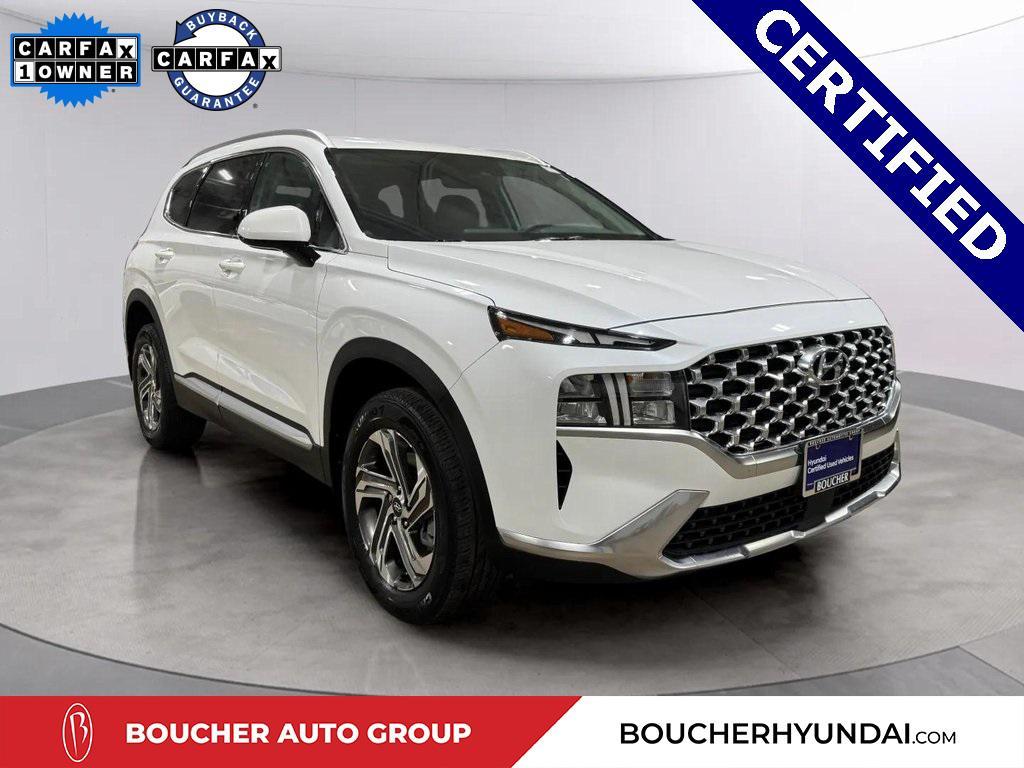 used 2021 Hyundai Santa Fe car, priced at $24,489