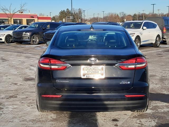 used 2019 Ford Fusion Hybrid car, priced at $14,989