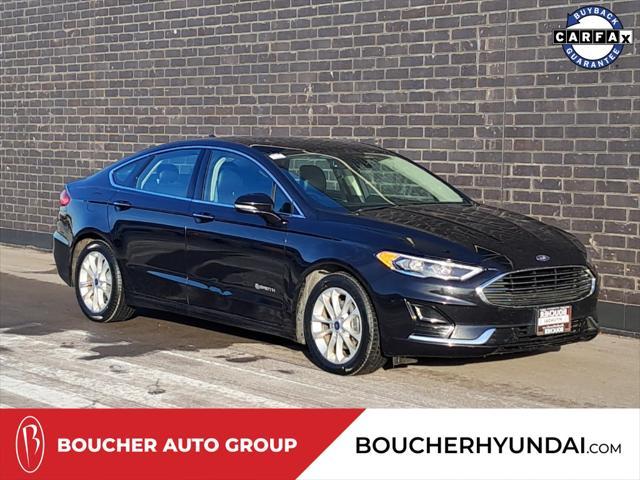 used 2019 Ford Fusion Hybrid car, priced at $14,989