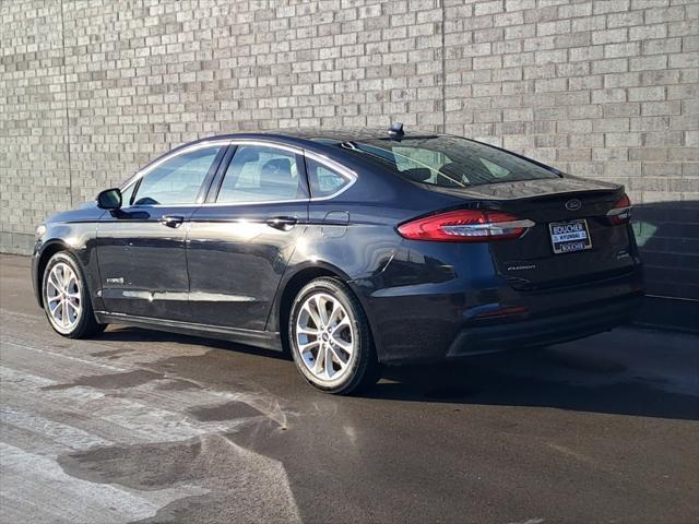 used 2019 Ford Fusion Hybrid car, priced at $14,989