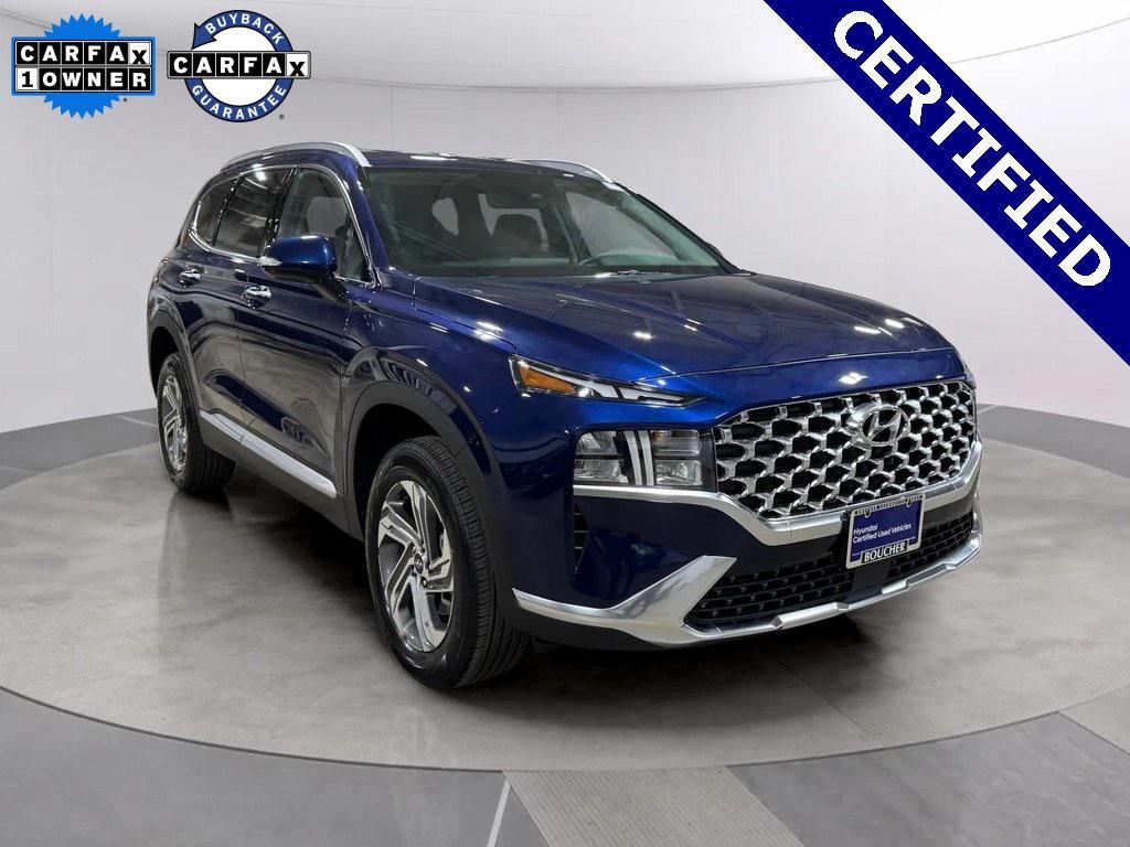 used 2021 Hyundai Santa Fe car, priced at $23,889