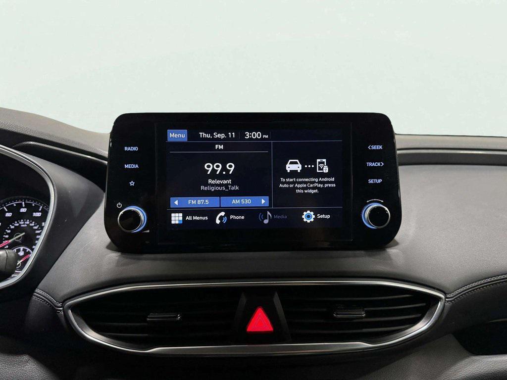 used 2021 Hyundai Santa Fe car, priced at $19,369