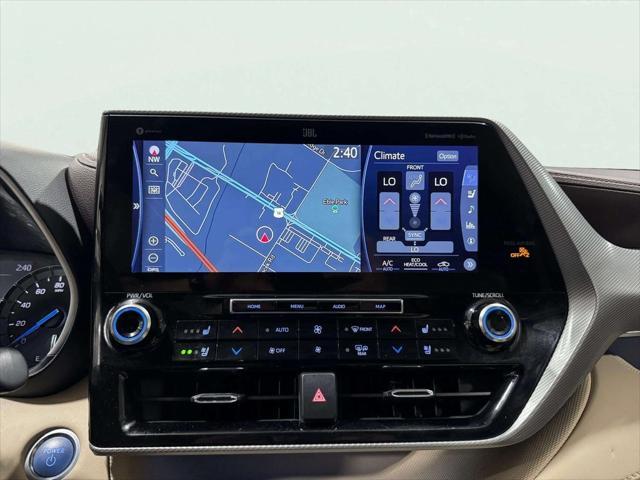 used 2021 Toyota Highlander Hybrid car, priced at $48,099