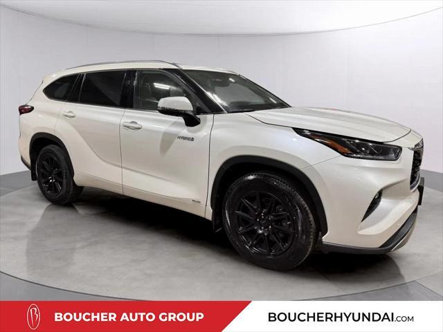 used 2021 Toyota Highlander Hybrid car, priced at $48,099