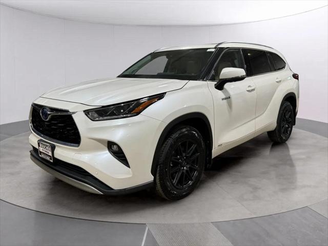 used 2021 Toyota Highlander Hybrid car, priced at $48,099