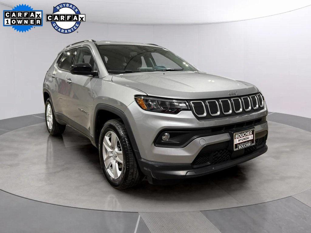 used 2022 Jeep Compass car, priced at $22,499
