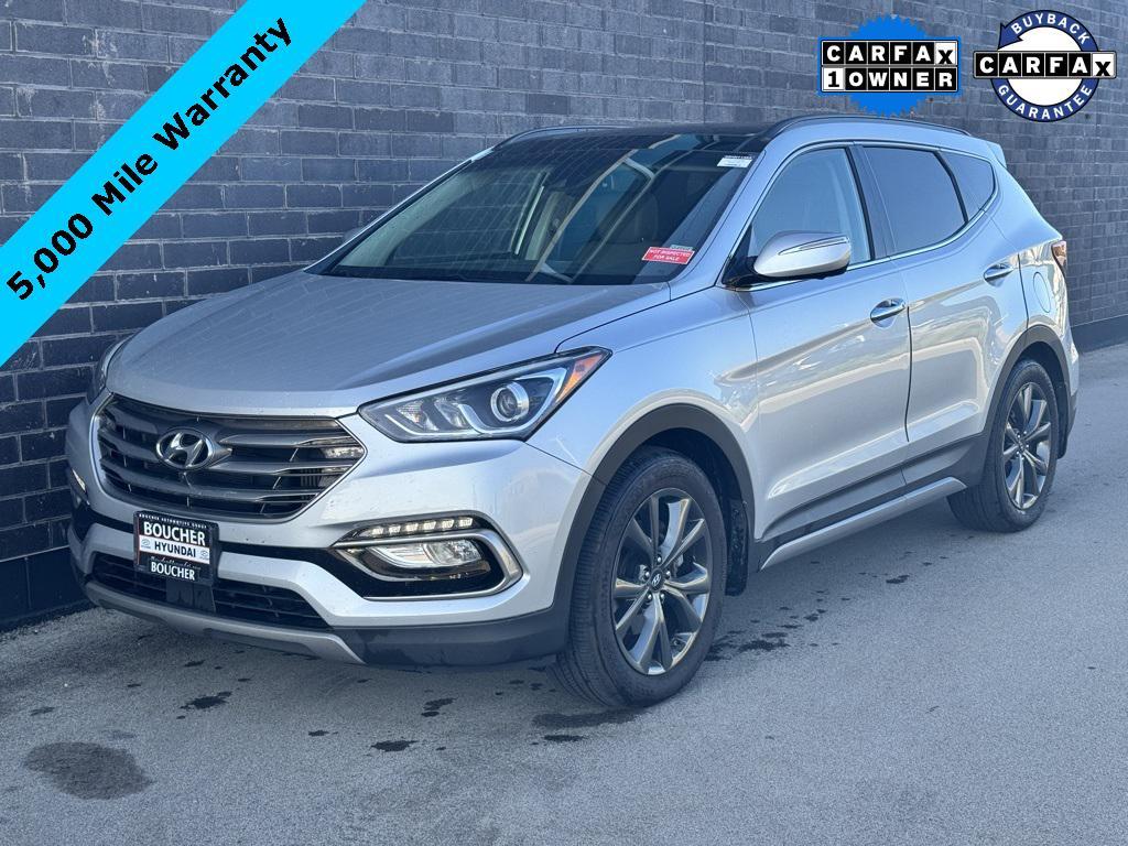 used 2017 Hyundai Santa Fe Sport car, priced at $15,389