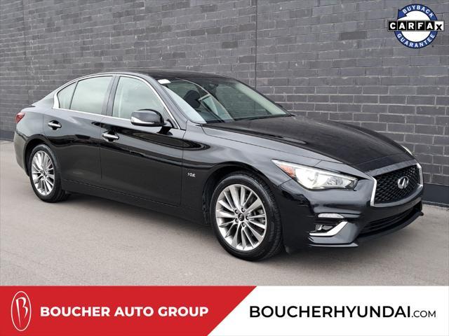 used 2018 INFINITI Q50 car, priced at $15,199