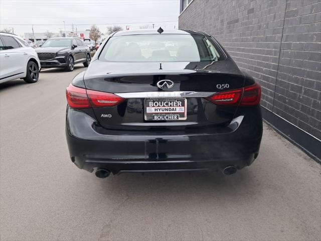 used 2018 INFINITI Q50 car, priced at $15,199