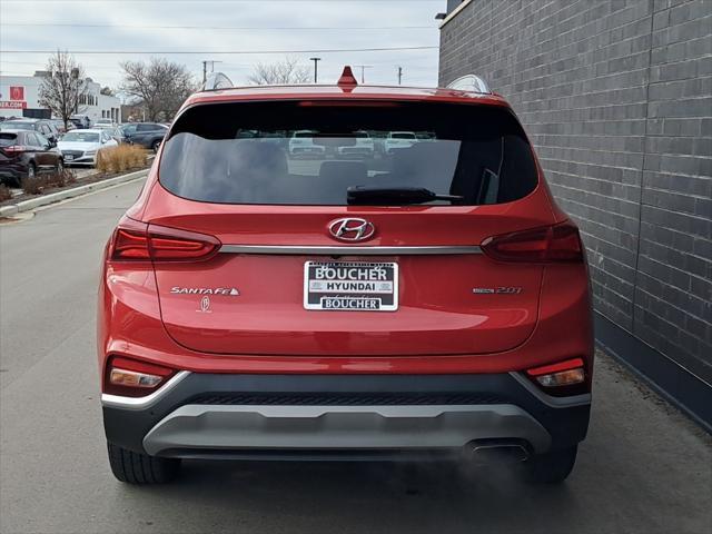 used 2019 Hyundai Santa Fe car, priced at $19,269