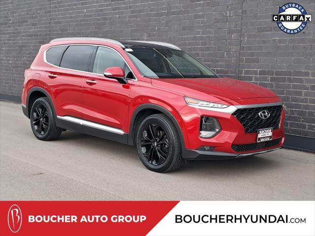 used 2019 Hyundai Santa Fe car, priced at $19,269