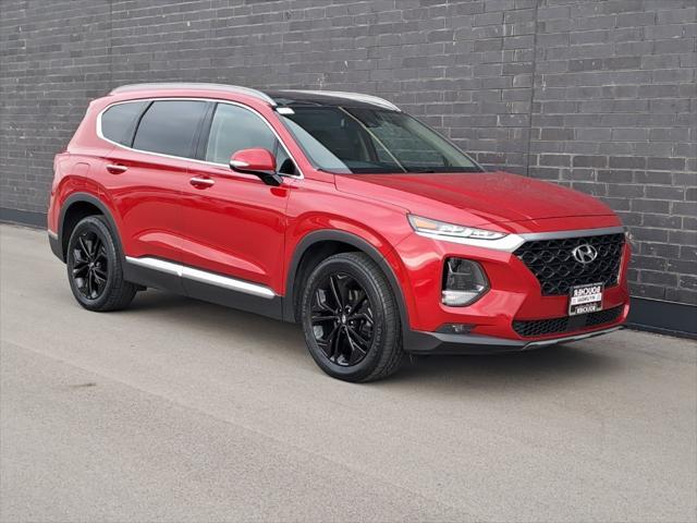 used 2019 Hyundai Santa Fe car, priced at $18,119