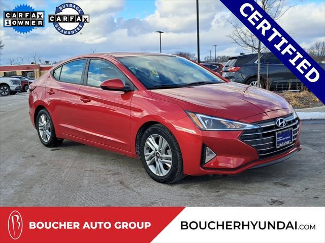 used 2020 Hyundai Elantra car, priced at $16,499