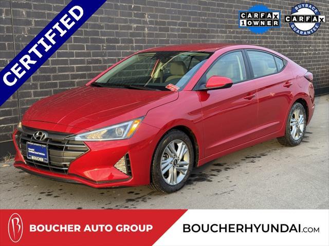 used 2020 Hyundai Elantra car, priced at $17,499