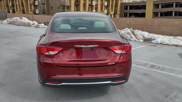 used 2015 Chrysler 200 car, priced at $9,495