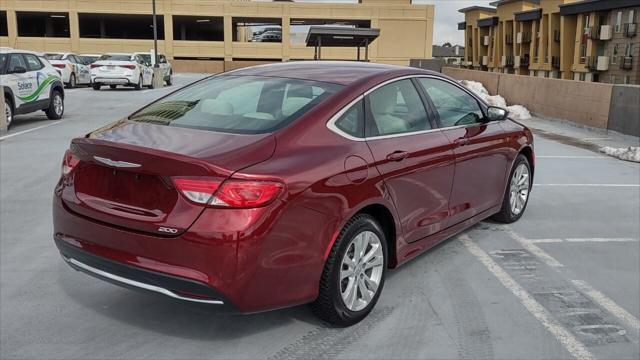 used 2015 Chrysler 200 car, priced at $9,495