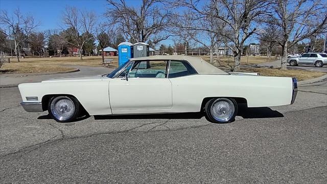 used 1967 Cadillac DeVille car, priced at $23,495