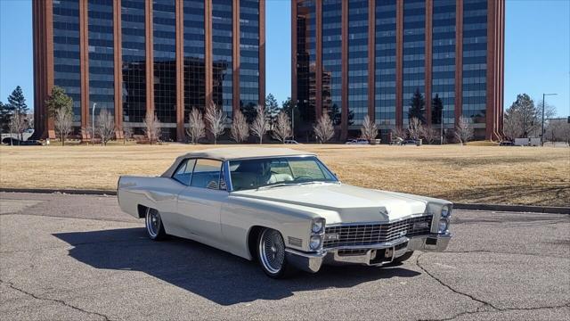 used 1967 Cadillac DeVille car, priced at $23,495