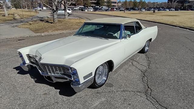 used 1967 Cadillac DeVille car, priced at $23,495