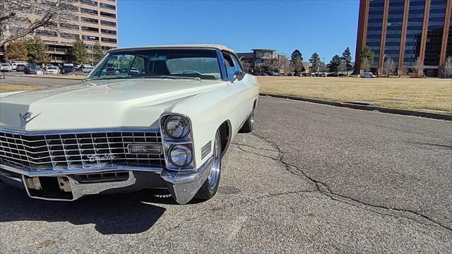 used 1967 Cadillac DeVille car, priced at $23,495