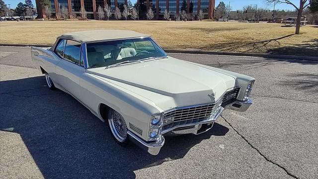 used 1967 Cadillac DeVille car, priced at $23,495