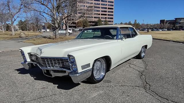 used 1967 Cadillac DeVille car, priced at $23,495