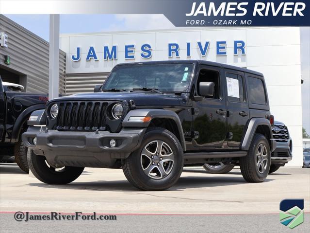 used 2023 Jeep Wrangler car, priced at $33,435
