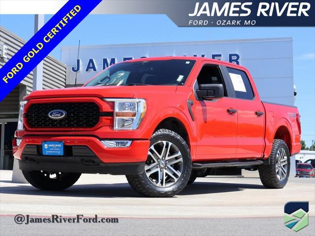 used 2021 Ford F-150 car, priced at $35,610