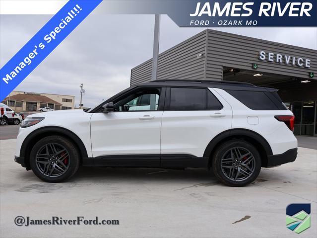 new 2025 Ford Explorer car, priced at $59,236
