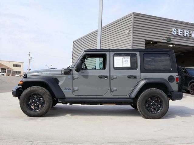 used 2023 Jeep Wrangler 4xe car, priced at $31,462