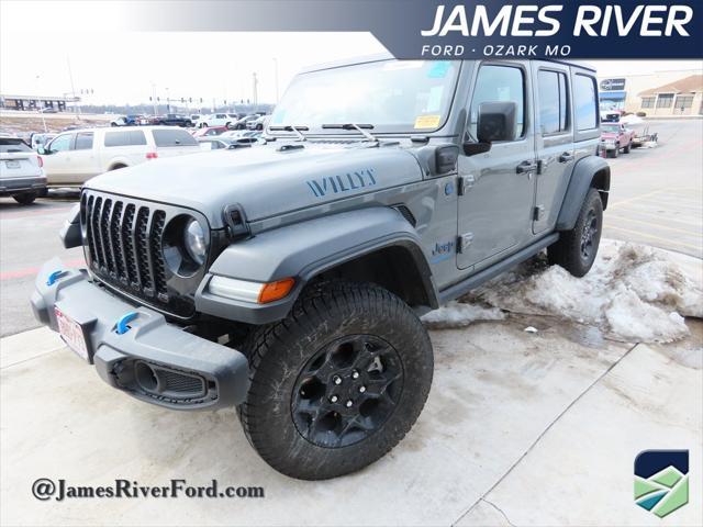 used 2023 Jeep Wrangler 4xe car, priced at $30,390